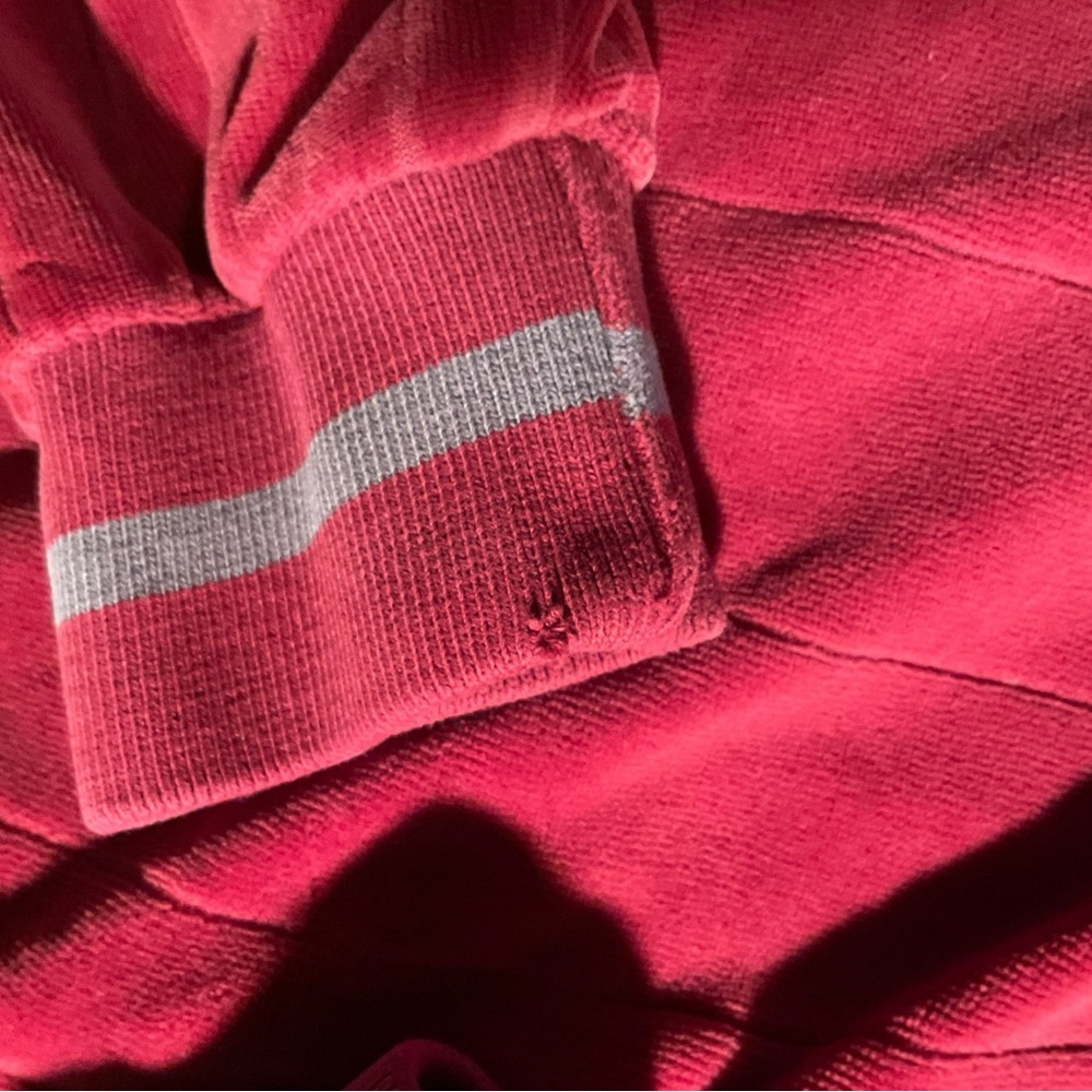 ** Christian Dior L E Connaisseur Red Velvet Jacket/ Sweater - Picture 13 of 13